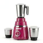 Indicon Twister 750 Mixer Grinder, Wodden Pink Finish, 3 Stainless Steel Jars (Wooden Pink)
